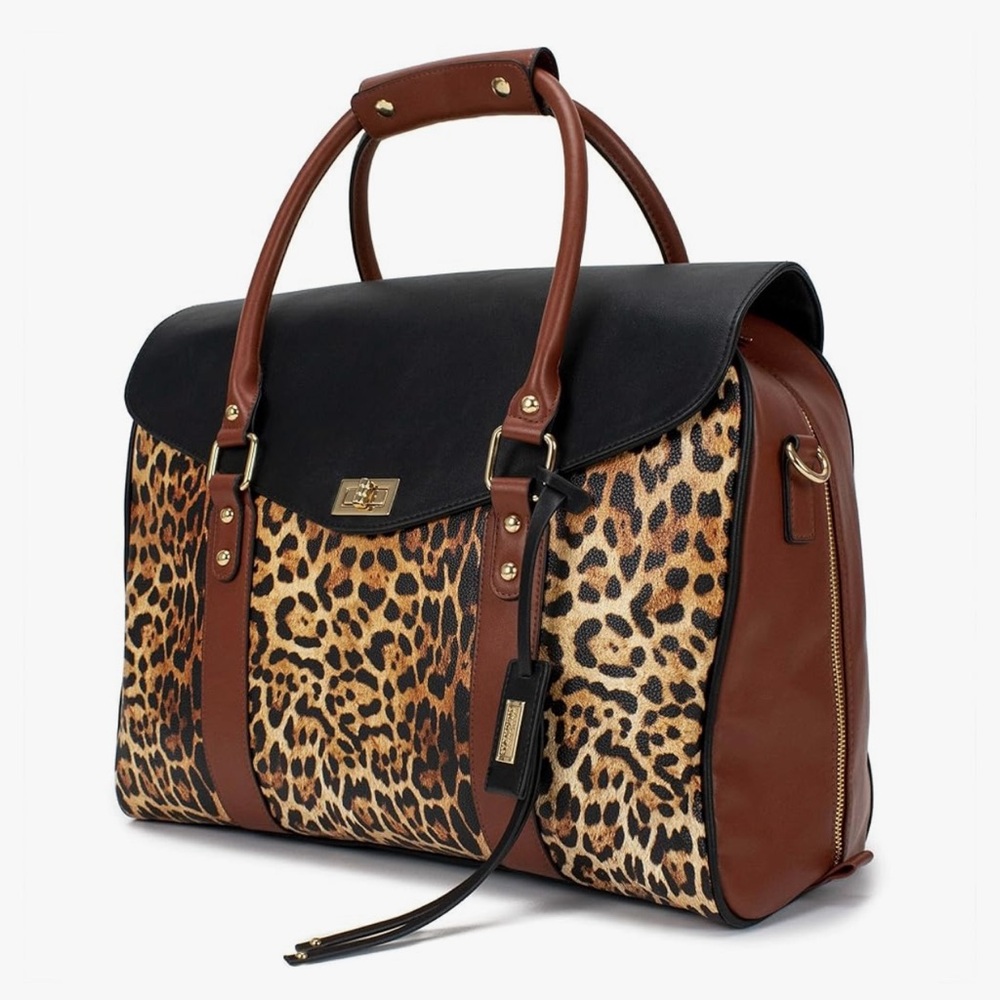 Badgley Mischka Leopard Weekender